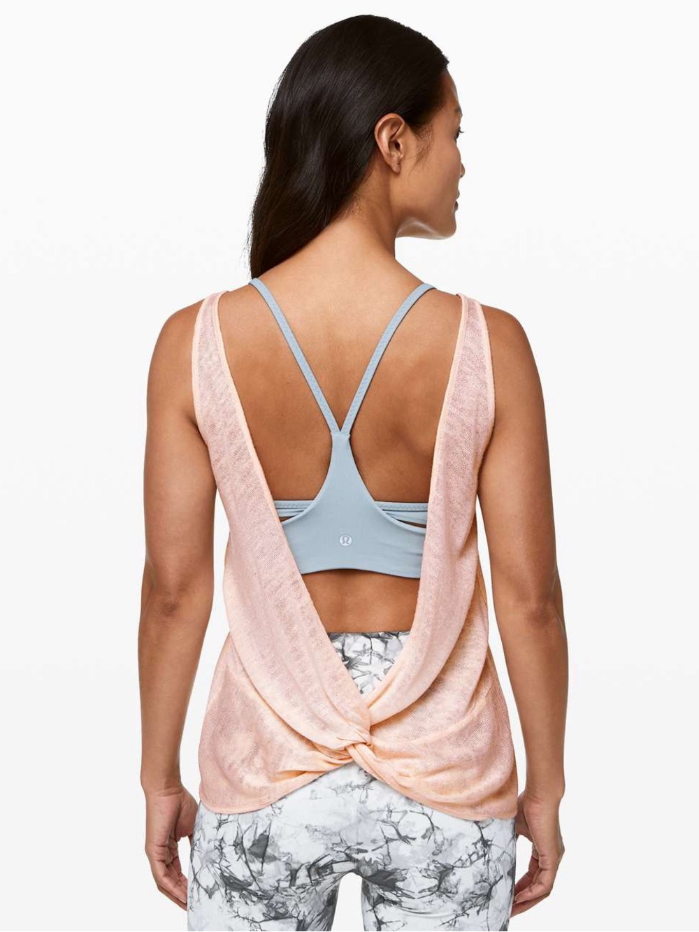 Lululemon Mix and Mingle Open-Back Twist Tank